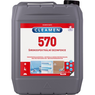 Cleamen 570 širokospektrální dezinfekce  | Čistící, dezinf.prostř., dezodoranty - Dezi. přípravky